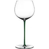 Riedel 4900/97G FATTO A MANO Oaked Chardonnay Weinglas - Stiel GRÜN