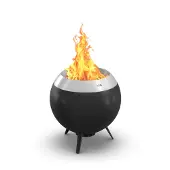 Höfats MOON 55 Feuerkorb mit niedrigem Fuß