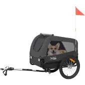 Tiggo VS Medium Hundeanhänger Fahrradanhänger für Hunden bis 23kg