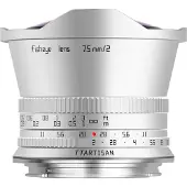 TTArtisan APS-C 7,5 mm F/2.0 Canon RF-Anschluss silber