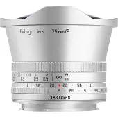 TTArtisan 7,5mm f2,0 Fisheye MFT silber