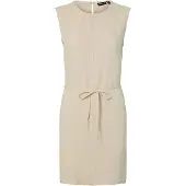 Pieces Kleid "Pcvinsty" in Beige - XL