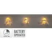 Nampook Led Girlande Blume 20led warm w Weihnachtsdekoration
