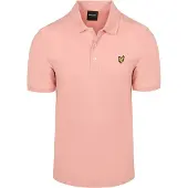 Lyle & Scott Poloshirt Plain Polo Shirt Herren Pink Grapefruit-M
