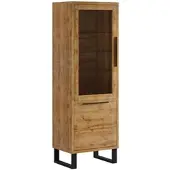 Petits-meubles VITRINE Eden Holz und Metall