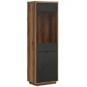 Petits-meubles VITRINE Sven Schwarz und Holz