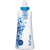 Katadyn BeFree, 1 l, Weiß, Blau, 1 l, 2 l/min, 7 mm, 80 mm