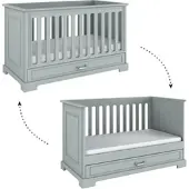 Petits-meubles GITTERBETT 70/140 Ines Grau