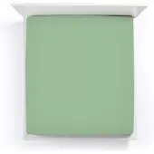 Bella Donna Topper Spannbetttuch La Piccola 160x200 cm | olive - grün