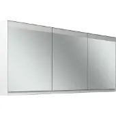 Schneider FILO HCL Spiegelschrank, Unterputz, Lichtband oben, 1795x147x759mm, 3 Türen, 2 Steckdosen