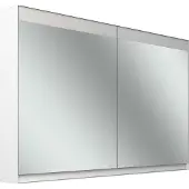 Schneider FILO HCL Spiegelschrank, Unterputz, Lichtband oben, 1195x147x759mm, 2 Türen, 2 Steckdosen