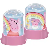 Lobbes Peppa Pig Nachtlicht Projektor Kinderzimmer Sterne USB LED