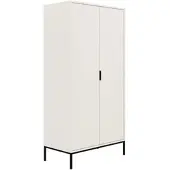 Petits-meubles SCHRANK 2 Türen Seattle Weiß
