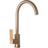 Invena Gebürstetes Kupfer Spülbecken Hahn Becken Stehender Wasserhahn Rührgerät