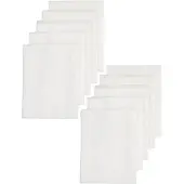 Meyco 10-pack Mullwindeln 80x80cm bio weiss