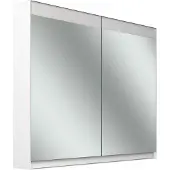 Schneider FILO HCL Spiegelschrank, Unterputz, Lichtband oben, 895x147x759mm, 2 Türen, 2 Steckdosen