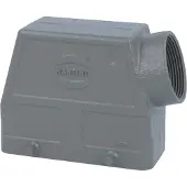 Harting Han 16B Hohe Konstruktion Seiten Eingang Haube PG29 - 09300160521