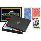 Modiano Platinum Acetate Spielkarten Set 2 Standard Index