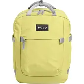 Eoto Schulrucksack Rucksack mit Laptopfach Small16 Backpack 16L Lime Yellow hellgelb
