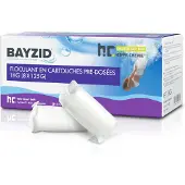 Höfer Chemie 1x1 kg BAYZID Flockkartusche für Pools filtert Verunreinigungen raus