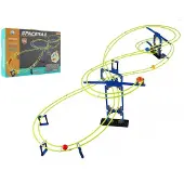 PADU Kuličková dráha spacerail plast 220ks v krabici 39x28x7cm