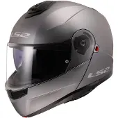 LS2 FF908 Strobe II Matt Titanium 06 Klapphelm Größe L