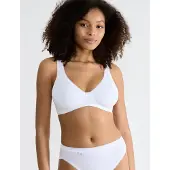Sloggi Ohne Bügel BH Basic+ | Grösse: 65B | Farbe: Weiß