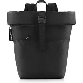 Reisenthel Tagesrucksack Rucksack mit Laptopfach Rolltop Backpack 22L Black schwarz
