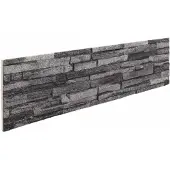 Syfax Wandpaneele 10 pcs Anthrazit 100 x 25 cm EPS-Schaum