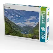 CALVENDO Geirangerfjord 1000 Teile Puzzle quer 640x480mm, Wittich Reinhold; 7458954