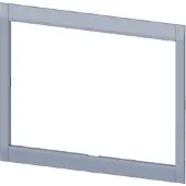Siemens 3VA9503-0SB10 Blendrahmen 1 St. (3VA95030SB10)
