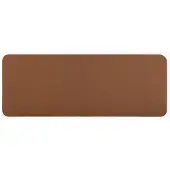 Alterzone PAD Desktop Baeredygtig Vegansk Laederoverflade, Cognac Brun