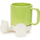Balvi Keramik Becher Mr. Sitty Grün