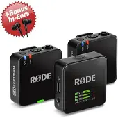 Rode Mikrofon-Funksystem Wireless GO Gen 3 + Bonus In-Ear Kopfhörer