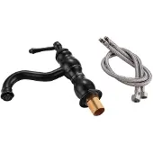 OEM Waschtischarmatur, Retro-Design, Einfache Installation, Schwarz