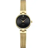 Bering Damen Armbanduhr Classic vergoldet 17724-332