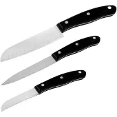 Fackelmann Fit 3-teiliges Küchenmesserset 20, 22 und 26 cm