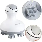 Newgen medicals Deluxe-3D-Kopf- & Körper-Massagegerät mit Akku-Betrieb & Ladestation