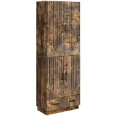 Syfax Schrankset 2 pcs Geräucherte Eiche Holzwerkstoff