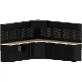 Feistos Werkstatteinrichtung EOS Blackline 31 Werkstattschrank L-Form