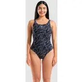 Arena Badeanzug Damen Shapewear Marisa - Black Multi-black - 48