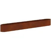 vidaXL Hochbeet im Garten Wetterfeststahl 380 x 40 x 40 cm Stahl