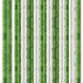 Arsvita Flauschvorhang 80x200 cm Unistreifen grün - weiß