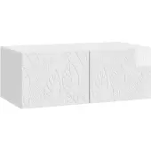 vidaXL Wandmontierter TV-Schrank 59,5 x 41 x 30 cm Hochglanz Weiß