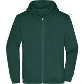 James & nicholson Herren Kapuzen Sweatjacke JN756 dark green S