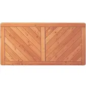 Tetzner & Jentzsch T&J SKAGEN Sichtschutzzaun Lärche 1800 x 900 mm