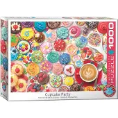 Eurographics Puzzle Cupcake Party - 1000 Teile Kartonpuzzle