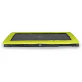 Exit Silhouette Sporttrampolin 244x366cm, Bodentrampolin, Rechteckig, für Kinder, Grün