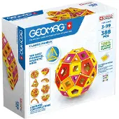 Geomag Classic Panels RE Warm Masterbox, Neodym-Magnet-Spielzeug, 3 Jahr(e), Mehrfarbig
