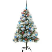 vidaXL Greta (mit LEDs und blauen Bällen)